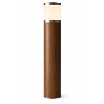Aethel Wood Round bollard aydınlatma ART-1902 — bahçe yürüyüş yolu aydınlatma ürün görünümü